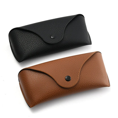 COHK Fashion Leather Soft Sunglasses Case for Men Luxury Designer Glasses Box Bag Hard Protector Eyeglasses Accessories