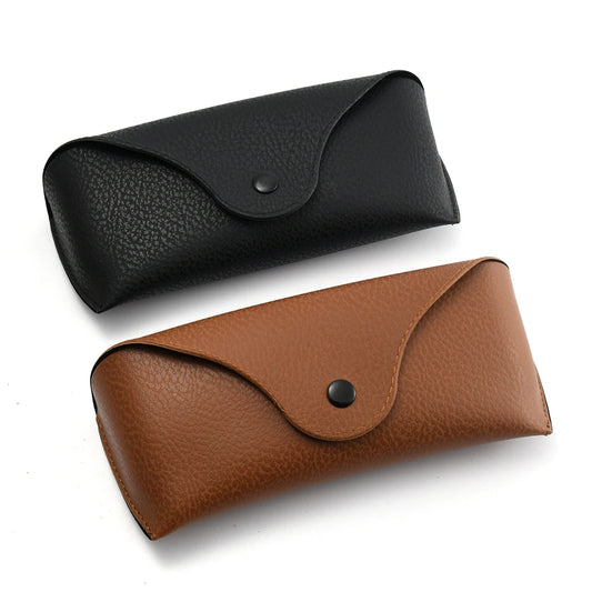 COHK Fashion Leather Soft Sunglasses Case for Men Luxury Designer Glasses Box Bag Hard Protector Eyeglasses Accessories