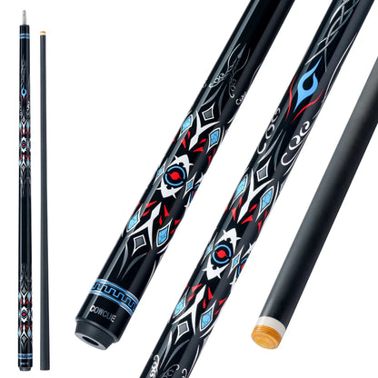CRICAL Carbon Fiber Pool Cue Stick Billiard Cue Sticks Professional Low Deflection Pool Sticks With 12.5mm Tip and Radial Joint