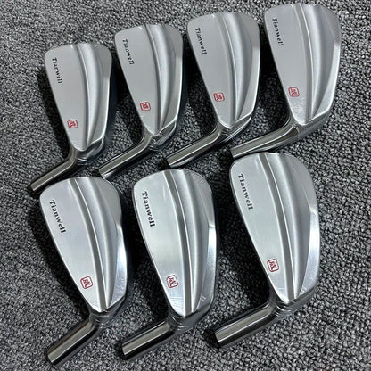 Tianwell Golf Irons Set MK700 Golf Club 7PCS 4-P S20C Soft Carbon Steel Forged Head
