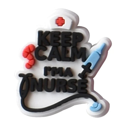 100Pcs Bulk Shoe Charms for Crocs Accessories Organ Medical Care Shoes Charm for Croc Decorations Pins Men Jeans Woman Clogs