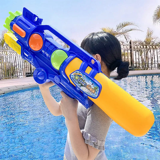 Summer Water Playing Children's Large Capacity Water Gun Toys an Indispensable Outdoor High-Pressure Water Gun Children Gifts