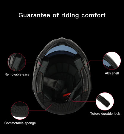 2 Gifts Unisex Racing Motorcycle Helmets Modular Dual Lens Motocross Helmet Full Face Safe Helmet Flip Up Cascos Para Moto Kask