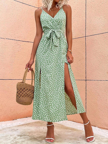 Summer Women Backless Floral Printed Dress,Long Dresses,Woman Clothing,Dress Women,Women's Beach Dresses,Sexy Costume Women