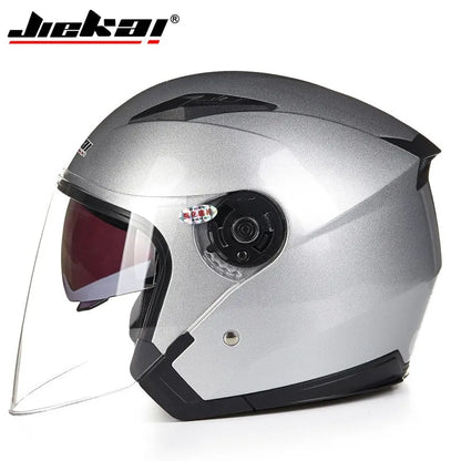 NEW Motorcycle Electric Bicycle Helmet Four Seasons DoubleLenses Racing Half Helmets Motorbike Helmet Medio Casco