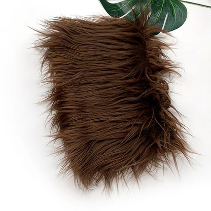 Faux Fur Fabric 46 Colors 160x50cm 8cm Soft Long Plush Handmade Doll/Clothing Shaggy Fabric