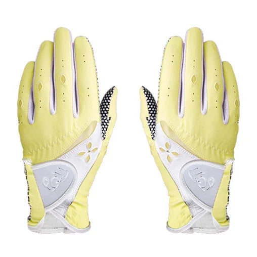 PGM 1 Pairs Women Golf Gloves Soft Breathable PU Leather With Non-Slip Particle Outdoor Sports Wholesale Accessories ST020