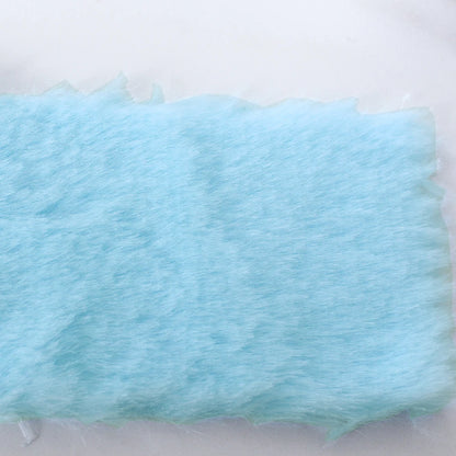 7MM Plush Fabric Fabric Pure Color Solf Atrtificial Rabbit Fur Doll Clothing Pillow DIY Decoration Material
