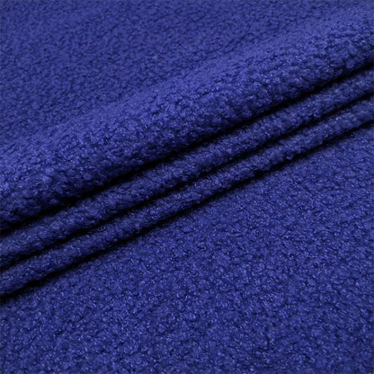 Stretch Fabric Fur Plain by the Meter for Children's Clothes Dolls Sewing Winter Coats White Teddy Hair Plush Cloth Smooth Drape