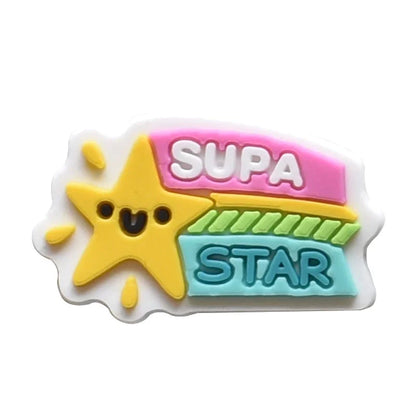 Eye Symbol Shoe Charms for Crocs Sandals Women Clogs Pins Shoe Decorations Accessory Men Badges Girls Kids Shoes Accessories