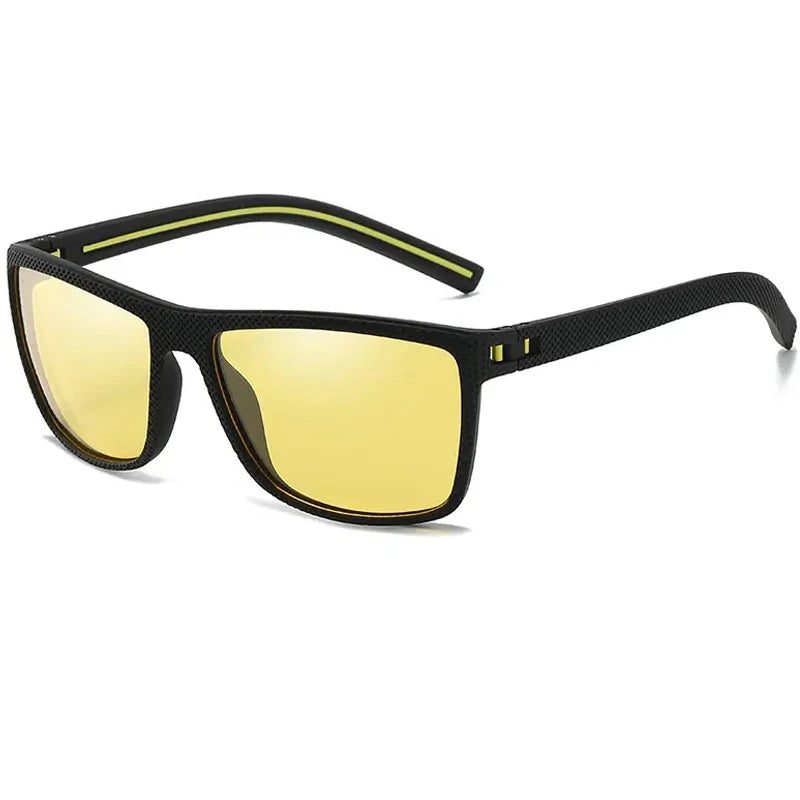 Square Polarized Sunglasses for Men and Women Lightweight Frame Sun Glasses With UV Protection