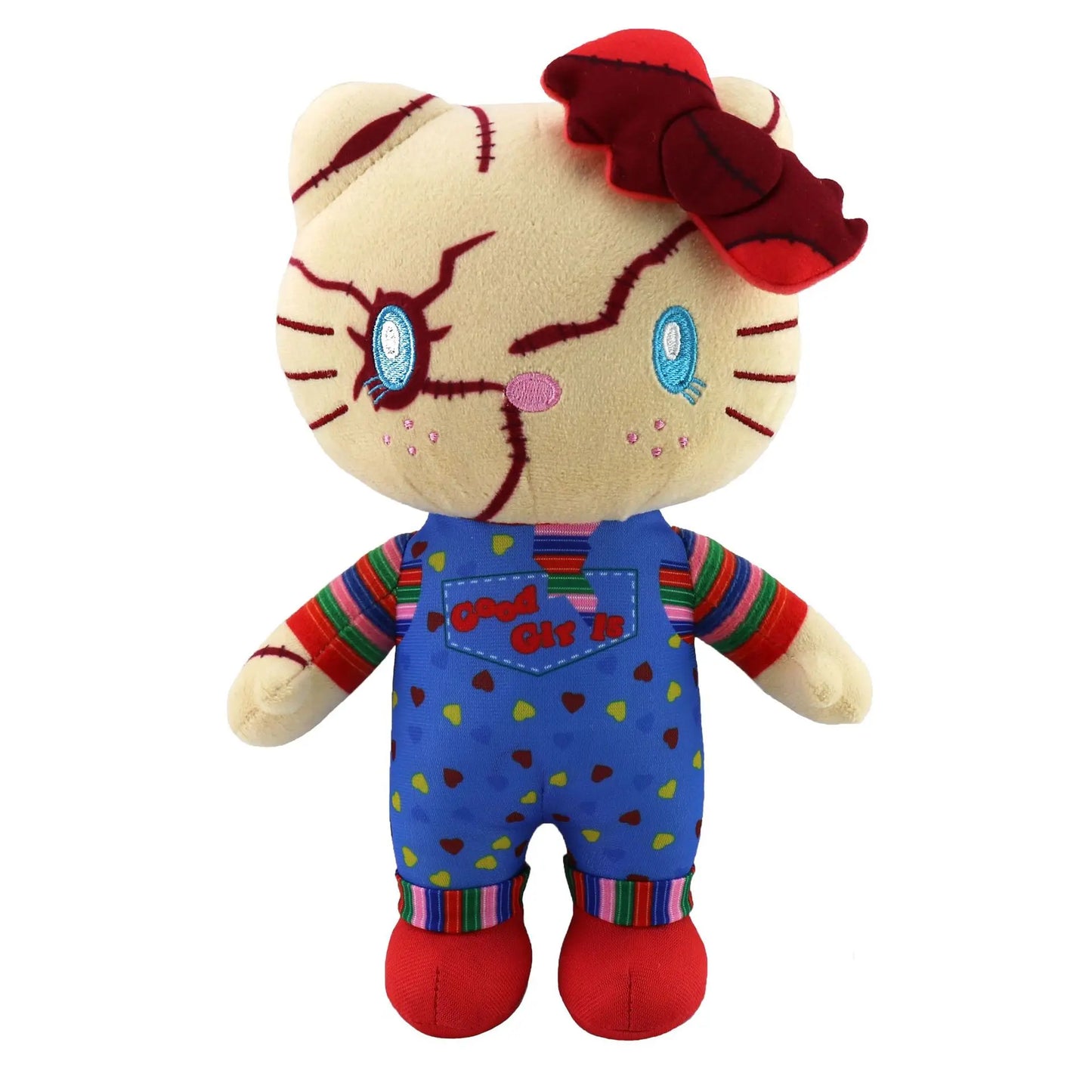 Anime Hello Kitty Plush Kawaii Action Figure Toys Chuacky Doll Cute Pendant Keys Girl Halloween Christmas Birthday Gifts ﻿