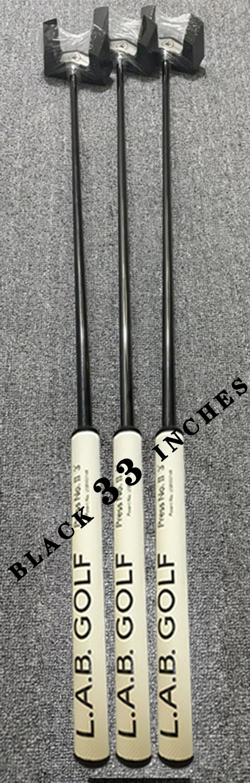 LAB Golf Putter MEZZ.1 Big Black Bull Red/Blue/Pink/Green Golf Putter  33 34 35inch With Head Cover