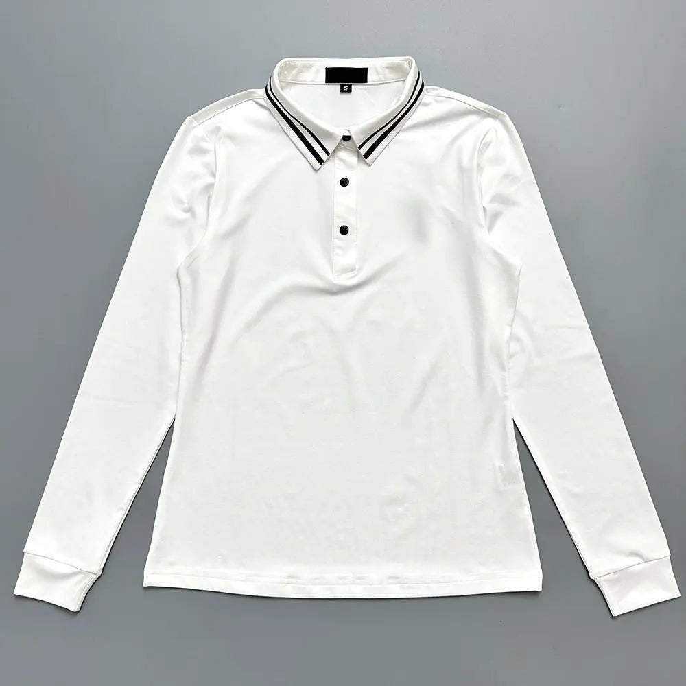 2025 New Golf Women's T-Shirt Autumn Sports Shirt, Comfortable, Skin Friendly, Breathable, Free Shipping