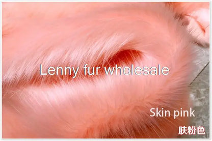 Wholesale Quality Pile 3-3.5cm Faux Fur Fabric,plush Fabric Imitation Fox Fur Clothing  Collar Fur Carpet Decoration Materials