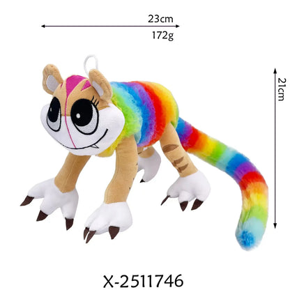 Nightmare Critters 4 Pianosaurus Jingle Plush Toy Yarnabys Lion Plushie Soft Stuffed Play Time Doll Toy for Kids Birthday GIft