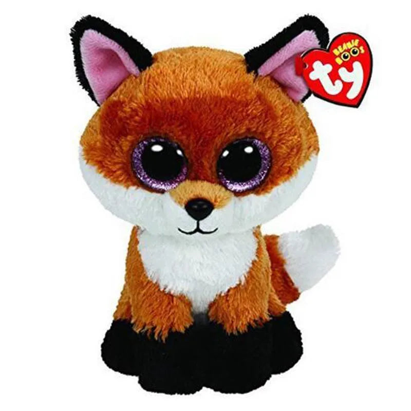 Ty Beanie Animal Stuffed Plush Toy Beastie Cute Halloween Golden Wing Bat Doll Children Birthday Toys Gift 15cm