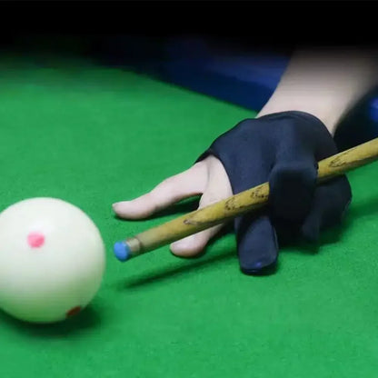 High Quality Snooker Billiard Cue Glove Pool Left Hand Open Three Finger Accessory Fitness Accessories for Men and Women