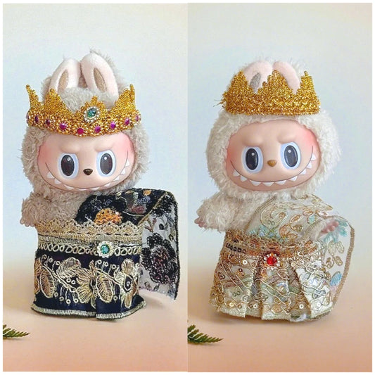 Labubu 3.0 Accessories Plush Idol Doll Clothing Thai Palace Clothing With Accessories Exquisite Set Gift