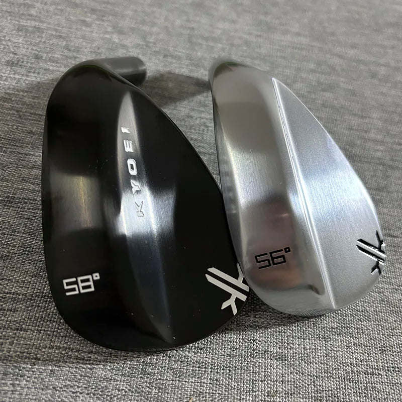 KYOEI Golf Wedges Set 48 50 52 54 58 60 Degree Silver/Black Forged Golf Sand Wedge Club Only Head KYOEI Wedges