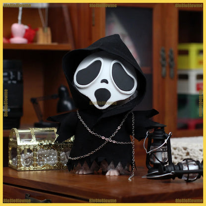 New Halloween Labubu Clothes Cute Witch Dress Pumpkin Belt Pants Ghost Outfit Mini Plush Doll Clothing Fashion Doll Accessories