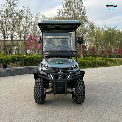 Chinese Factory Quality 2+2 Seater 48v Off Road Electric Low Price Ce Club Car Golf Cart