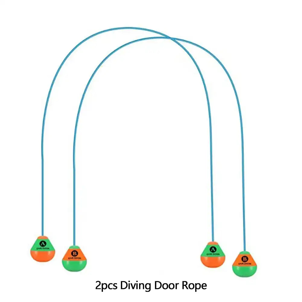 Seaweeds Swimming Pool Toys Kid Water Sports Swim Thru Rings Diving Doors Octopus Dolphin for Summer Activities Outdoor Games