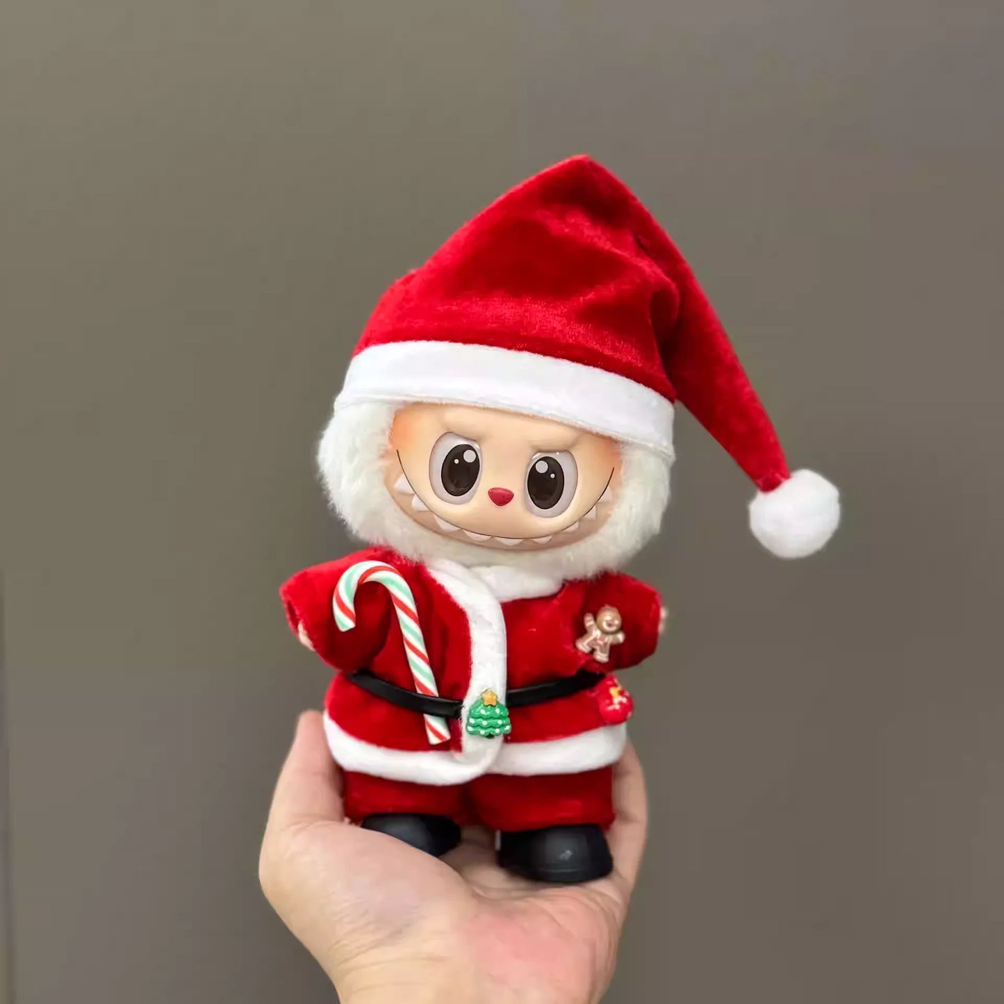 For Labubu Clothing Christmas Set Baby Clothes DIY Christmas Tree for Labubu Outfit