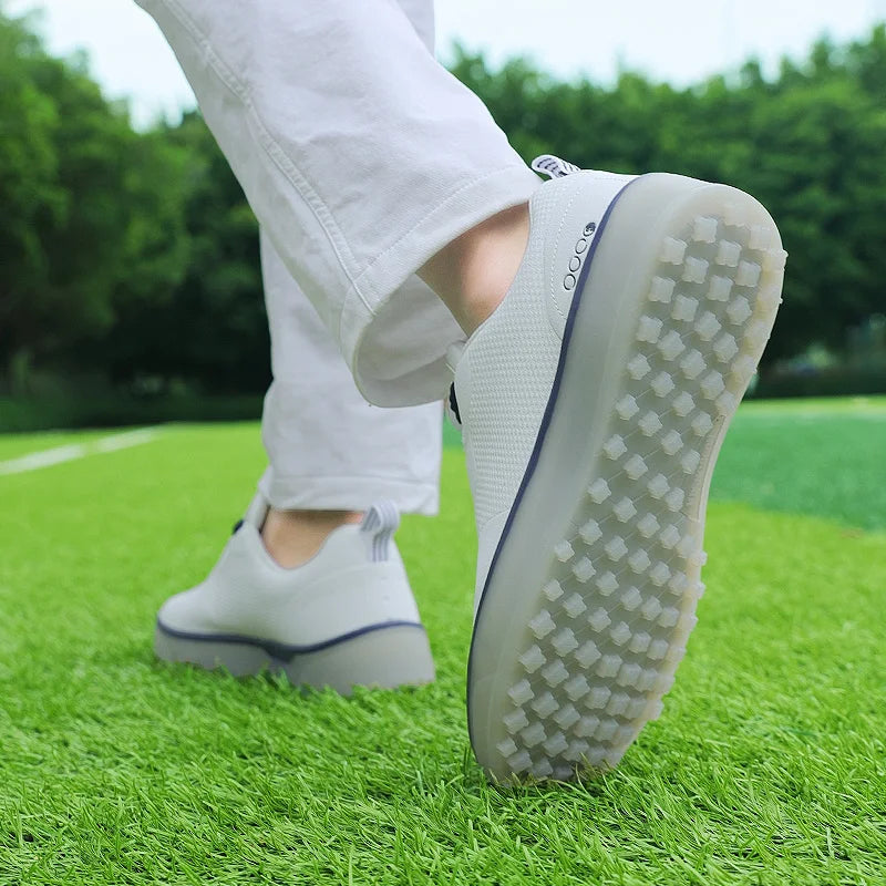 Golf Sneakers Summer Men's Shoes Comfortable Cushioning Sneakers Knob Waterproof and Anti Slip