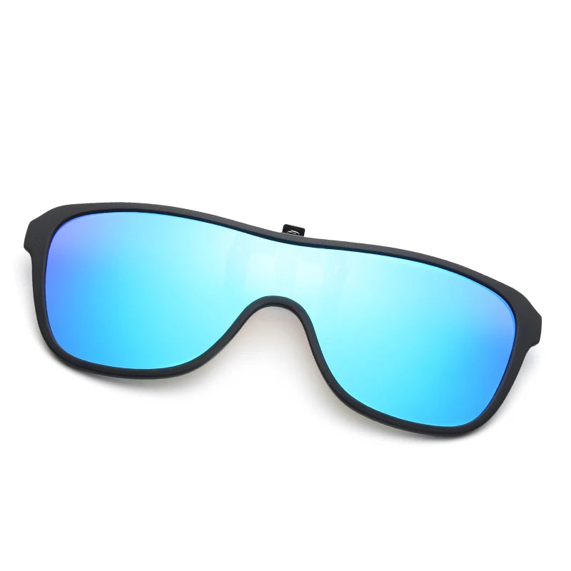 New Polarized Clip on Sunglasses 2022 Men Photochromic Car Driver Goggles Night Vision Glasses Anti Glare Square Glasses Oculos