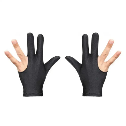 High Quality Snooker Billiard Cue Glove Pool Left Hand Open Three Finger Accessory Fitness Accessories for Men and Women