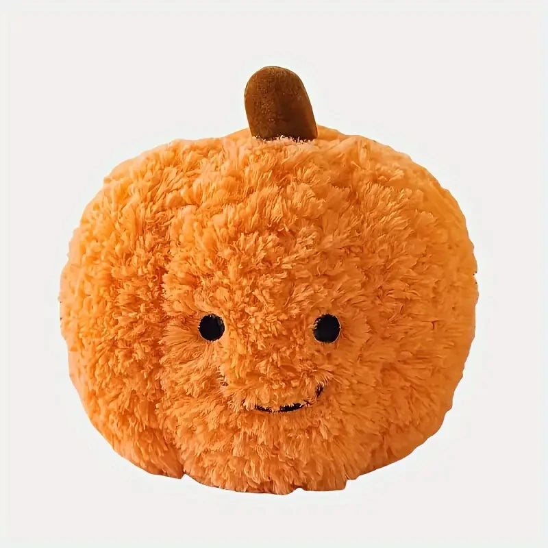 Pumpkin Plush Pillow Halloween Pumpkin Toy Decorative Pillow Cushion Home Decoration Party Favors Halloween Decor Christmas Gift