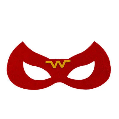 Superhero Kids Cosplay Masks Hulk Spiderman Captain America Mask for Boys Girls Birthday Party Halloween Accessory Props