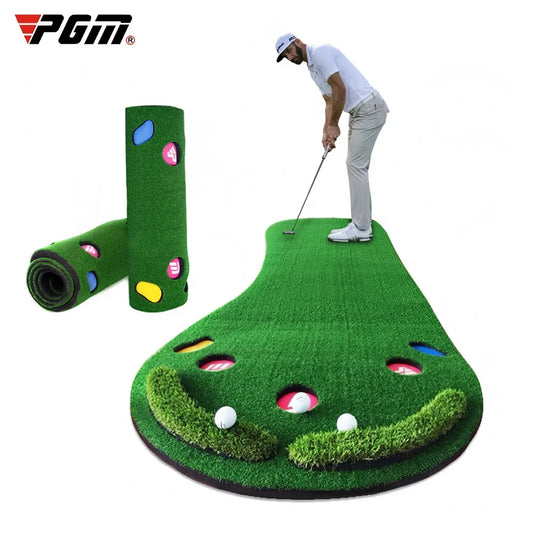 PGM Golf Green Home Golf Putting Mats [2 Types] – Professional Indoor Putting Practice Golf Trainer GL002