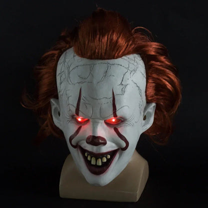 Halloween Mask, Party Mask, Fun Horror Mask, Cosplay Mask, Masquerade Mask, Led Mask, Halloween Decoration, Halloween Props