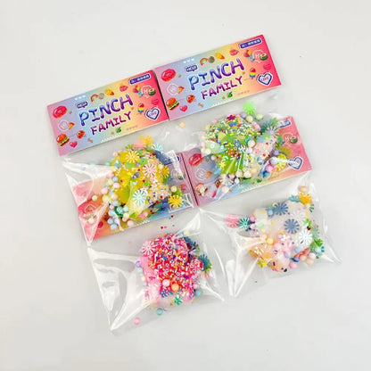 Ins Plush Plush Cat Paw Squeeze Cat Paw Slow Rebound Food Pinch Music Toys Cartoon Donut Squeeze Waffles Toy Children Toys