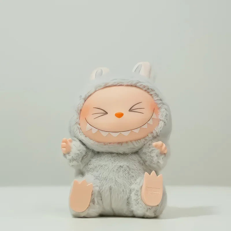 Labubu the Monster Exciting Macaron Series Blind Box Labubu Have a Seat Series Blind Bag Figure Vinyl Plush Doll Mystery Box Toy