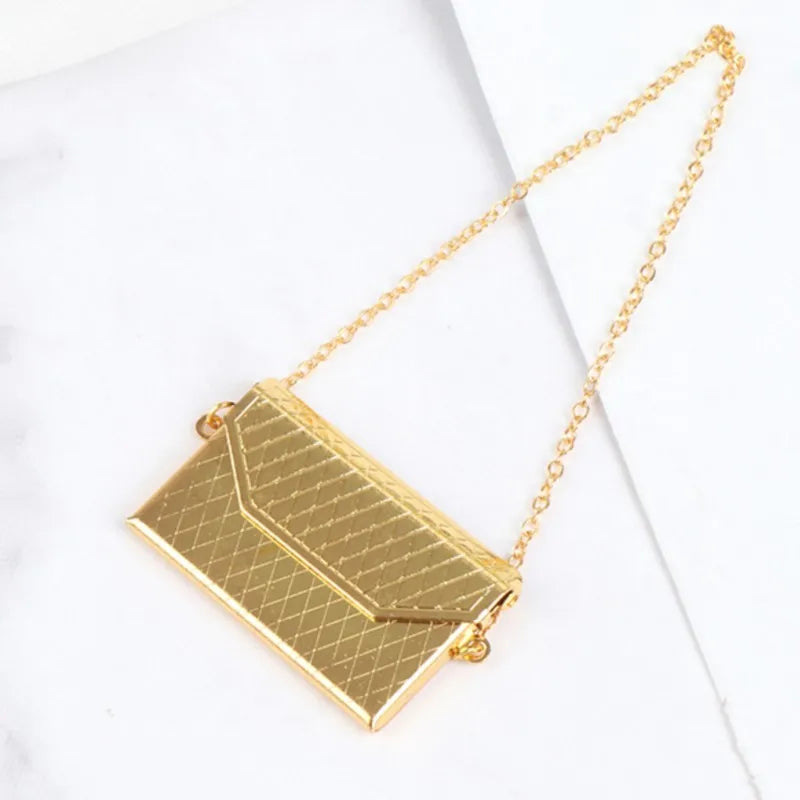1PCS New Fashion Mini Handbag Shoulder Bag for Doll Decor Accessories Kids Toys