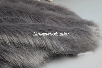 Wholsale Imitation Fox Plush Fur,cloth Counter Carpet Material,faux Fur Fabric,160cm*50cm/Pcs