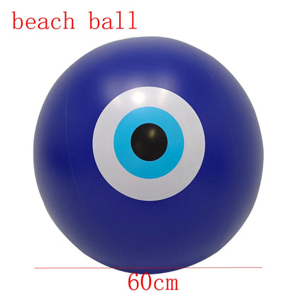 2022 Newest Giant Inflatable Eyeball Pool Float Lie on Greek Eye Floating Mattress Pool Lounge for Beach Floaty Summer Fun Toys