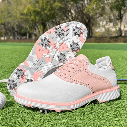 New Golf Shoes Women Waterproof Female Comfortable for Golfers Exercise Sneakers Size 36-43
