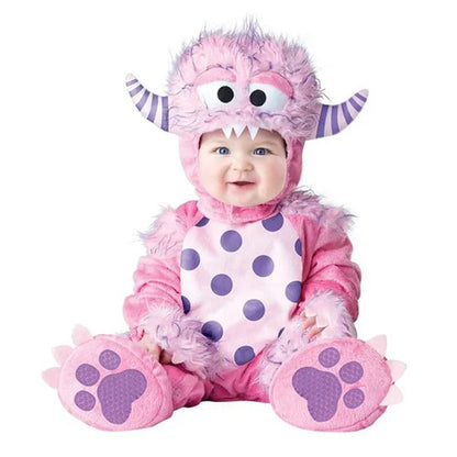 6m-24m Christmas Xmas Holiday Halloween Costume Infant Baby Girls Lion Dinosaur Rompers Elk Toddlers Clothes