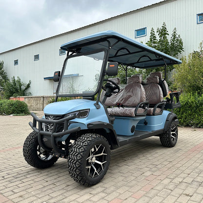 Chinese Factory Quality 2+2 Seater 48v Off Road Electric Low Price Ce Club Car Golf Cart