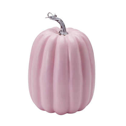 7pcs Artificial Assorted Pumpkin Set Stacking Pumpkins Fake Artificial Maple Leaves for Fall Home Thanksgiving Halloween Decor