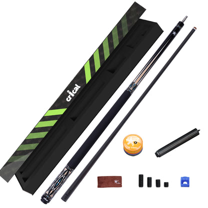 CRICAL Carbon Fiber Pool Cue Stick  Professional Pool Sticks Low Deflection  Tournament Level Billiard Cues With 12.5mm Tip