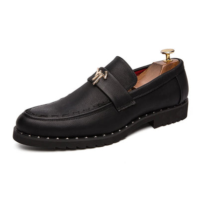 Luxury Brand Men Dress Shoes Classic Man Pointed Toe Dress Shoes Men's Patent Leather Wedding Party Shoes Oxfords Formal Shoes