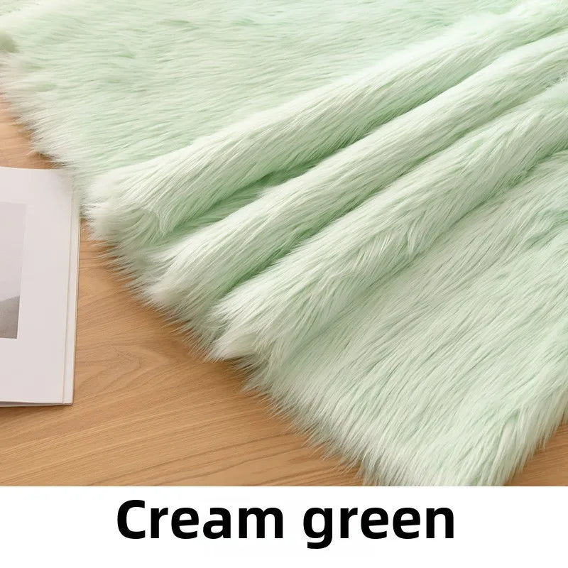 4cm Long Fur Plush Fabric Sewing Fur Clothes Upholstery Toys Coats Doll Soft  Faux Fur Designer Fabric Patchwork