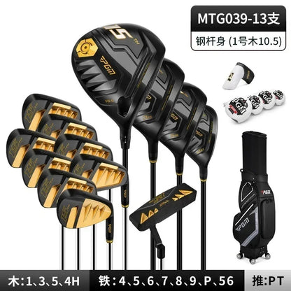 PGM Golf Club Full Set Men's Professional Set Titanium Alloy 1 Wood Mitsubishi Body