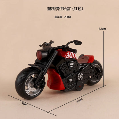For 17cm Labubu Doll Black Leather Jacket & Inertia Bike Set Cool Biker Outfit Ropa Labubu Doll Accessory
