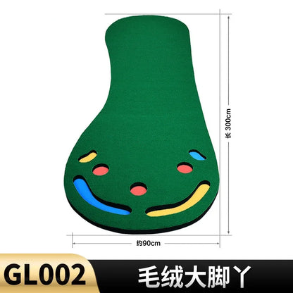 PGM Golf Green Home Golf Putting Mats [2 Types] – Professional Indoor Putting Practice Golf Trainer GL002